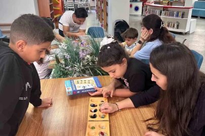 Aydın’da çocuklar zeka oyunlarıyla öğrendi
