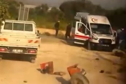 İzmir’de tren traktörle çarpıştı: 2 yaralı
