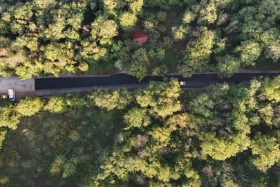 Kartepe Teleferik’e çıkan alternatif yol yenilendi
