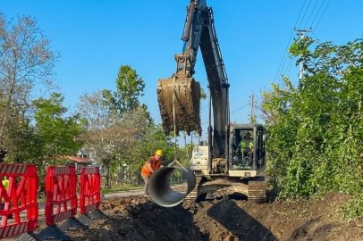 SASKİ’den Salıpazarı Barajı için 11 kilometrelik isale hattı çalışması

