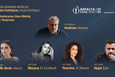 Altın Portakal’ın "Uluslararası Uzun Metraj Film Yarışması"nda jüri üyeleri belli oldu
