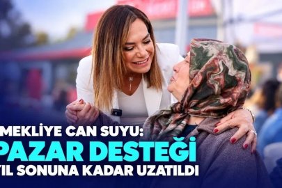 Emeklilere aylık bin 750 TL pazar desteği yıl sonuna kadar uzatıldı
