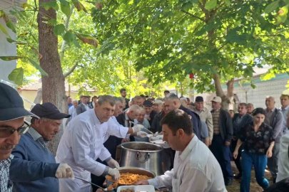 Hisarcık Şeyhler köyünde geleneksel güz hayrı
