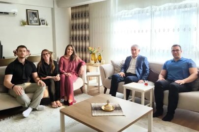 Aydın İl Emniyet Müdürü Karaduman şehit ailesini yalnız bırakmadı
