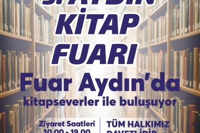 Aydın Kitap Fuarı 30 Ekim’de kapılarını açıyor
