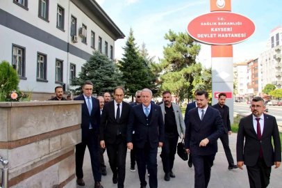 TBMM Millî Savunma Komisyonu Başkanı Akar’dan Kayseri Devlet Hastanesi’ne ziyaret
