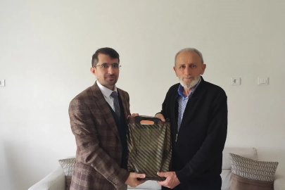 Aydıntepe’de emekli din görevlileri ziyaret edildi
