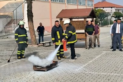 Hisarcık’ta öğrencilere Afet Farkındalık eğitimi verildi
