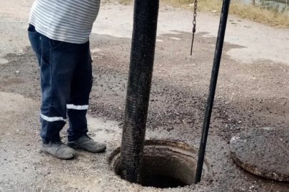 Lüleburgaz’da yağmur suyu hattından bavul çıktı
