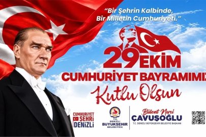 Cumhuriyet coşkusu Denizli’yi saracak
