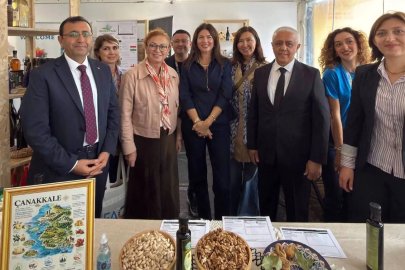 Çanakkale’nin tarımsal ürünleri İtalya’da tanıtıldı

