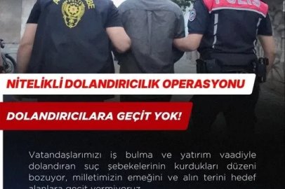 Mersin’de dolandırıcılık operasyonu: 13 şüpheli yakalandı
