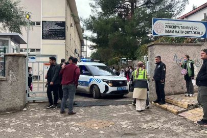 Kahramanmaraş’ta inşaat çalışması sırasında çıkan gazdan etkilenen öğrenciler hastaneye kaldırıldı

