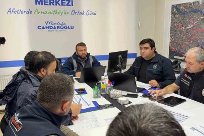 Arnavutköy’de sağanak alarmı: 300 personel ve 80 araçla 7/24 müdahale
