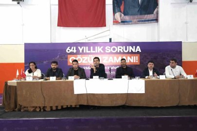 Tuzla’da 60 yıllık 726 parsel sorunu bakanlık desteğiyle çözüme yaklaştı

