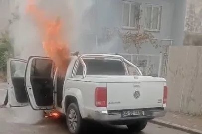 Yangına müdahale ederken patlama oldu
