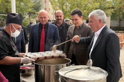 Çermik’te aşure etkinliği düzenlendi
