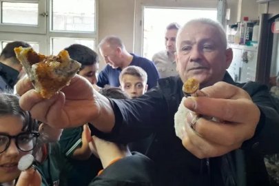 Tavşanlılı öğrenciler taş sanatını yerinde inceledi

