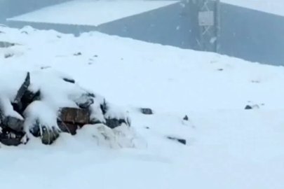 Komşu beyaza büründü Bulgaristan’da kar yağışı başladı
