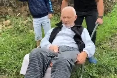 Trabzon’un Araklı ilçesinde diyaliz hastasının "yol" çilesi
