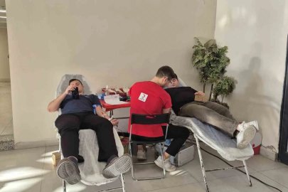 Manisa’daki KYK yurtlarından kan bağışına hayat veren destek
