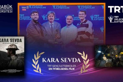 KBÜ öğrencilerinin "Kara Sevda" belgeseli TRT yarışmasında birinci oldu
