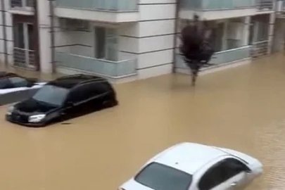 Sakarya’da dereler taştı, evleri su bastı
