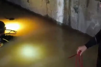 Beykoz’da kuyuya düşen işçinin çıkarılma görüntüleri ortaya çıktı
