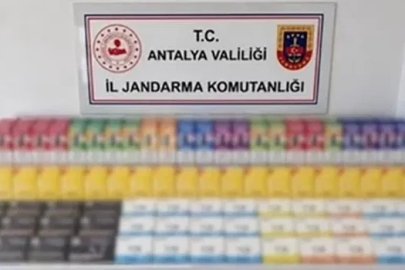 Antalya’da 151 kilo kaçak kıyılmış tütün ele geçirildi
