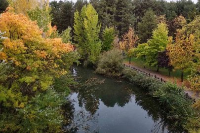 Eskişehir’de sonbahar manzarası mest etti
