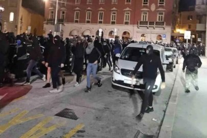 Hırvatistan’da Hırvat ve Hollandalı taraftar birbirine girdi: 57 gözaltı
