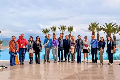 Çeşme’nin termal zenginliği İskandinav gazetecilere tanıtıldı
