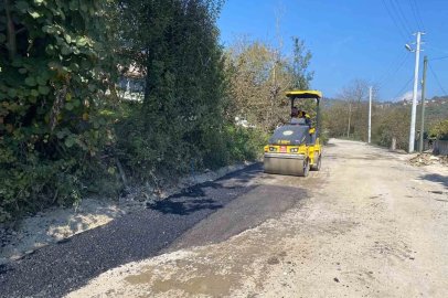 Düzce’de asfalt yama çalışmaları sürüyor
