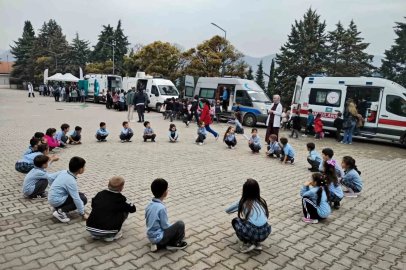 Bilecik’te minik öğrencilere sağlık eğitimi
