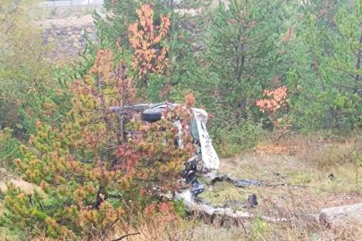TEM Otoyolu’nda takla atan araçta 2 kişi hafif yaralandı
