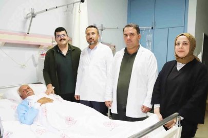 Kâhta Devlet Hastanesinde periferik arter hastalığı tedavisinde bir ilk
