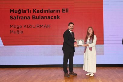 Muğlalı kadınların safran projesine anlamlı ödül
