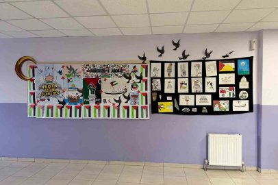 Demirözü’nde öğrencilerden Gazze’ye destek etkinliği
