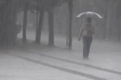 Uşak için kuvvetli sağanak yağış uyarısı
