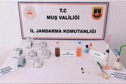 Muş’ta uyuşturucu operasyonunda 1 kişi tutuklandı
