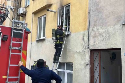 Sinop’ta kombinin elektrik bağlantısında yangın çıktı
