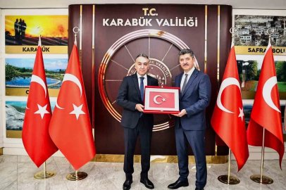 Vali Çağatay, TSO yönetimini kabul etti
