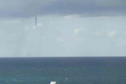 Alanya açıklarında 2 hortum görüntülendi
