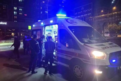 Otomobil ile motosiklet çarpıştı: 1 yaralı
