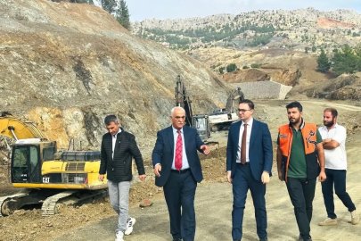 Sincik-Kahta Karayolunda çalışmalar devam ediyor
