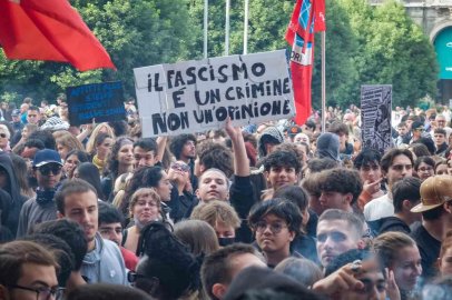 Milano’da protestocular polisle çatıştı
