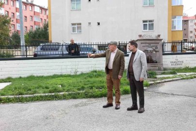 Başkan Sekmen ve Uçar’dan saha incelemesi
