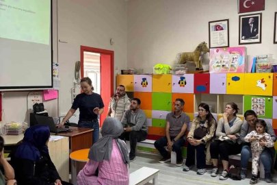 Söke’de çocukların sağlıklı gelişimi için eğitim verildi
