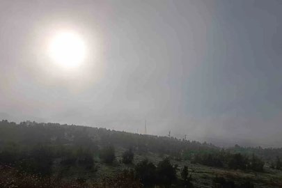 Bingöl’de yoğun sis oluştu
