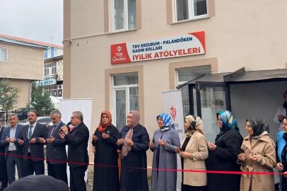 Erzurum’da "İyilik Atölyeleri" dualarla hizmete açıldı

